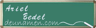 Ariel Bedel Visitenkarte